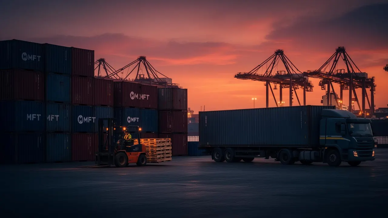Cross-border logistics and container operations supporting merchant fulfillment across Africa.